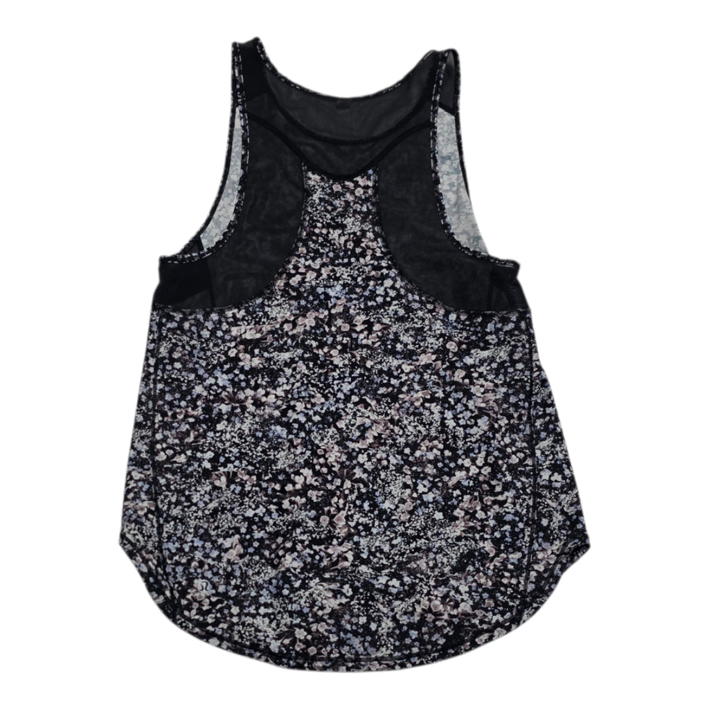 Playera Lululemon Talla 4 Floreada Sin Manga