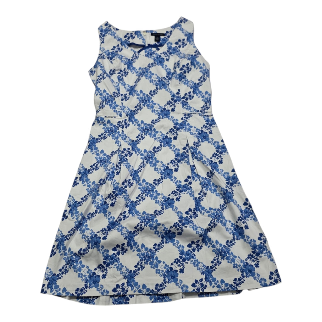 Vestido Tommy Hilfigermujer 4 Blancofloresazules Sin Mangas