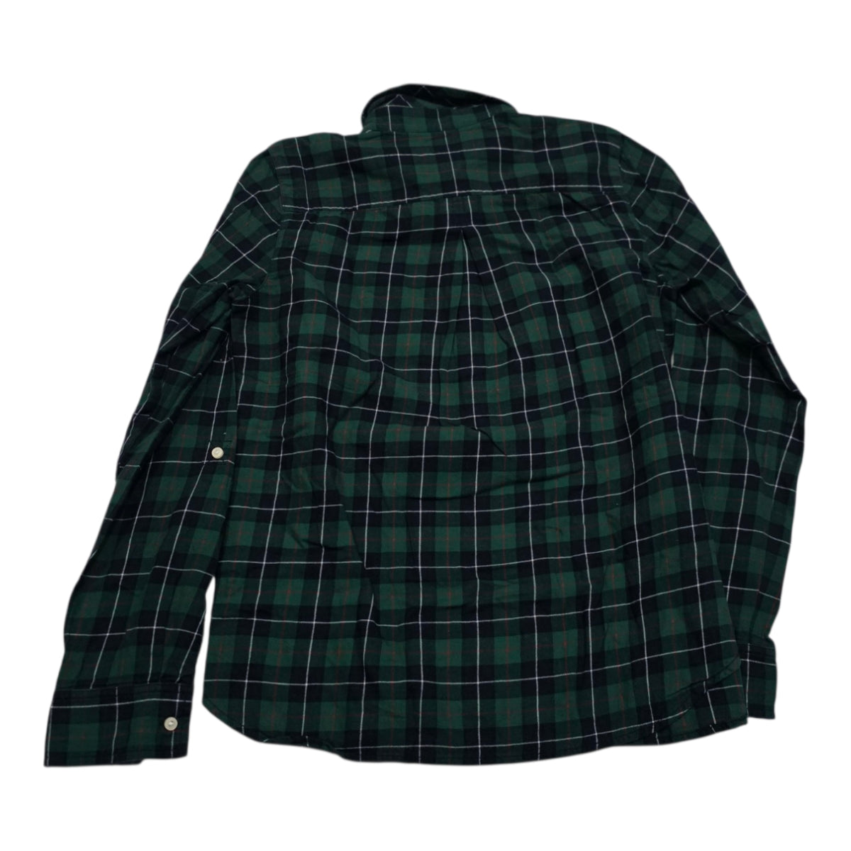 Blusa Tommy Hilfiger De Mujer Talla Chica Verde A Cuadros