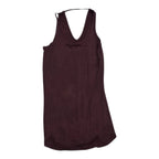 Playera Gymshark Sin Mangas Color Vino Talla Chica