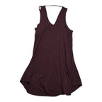 Playera Gymshark Sin Mangas Color Vino Talla Chica