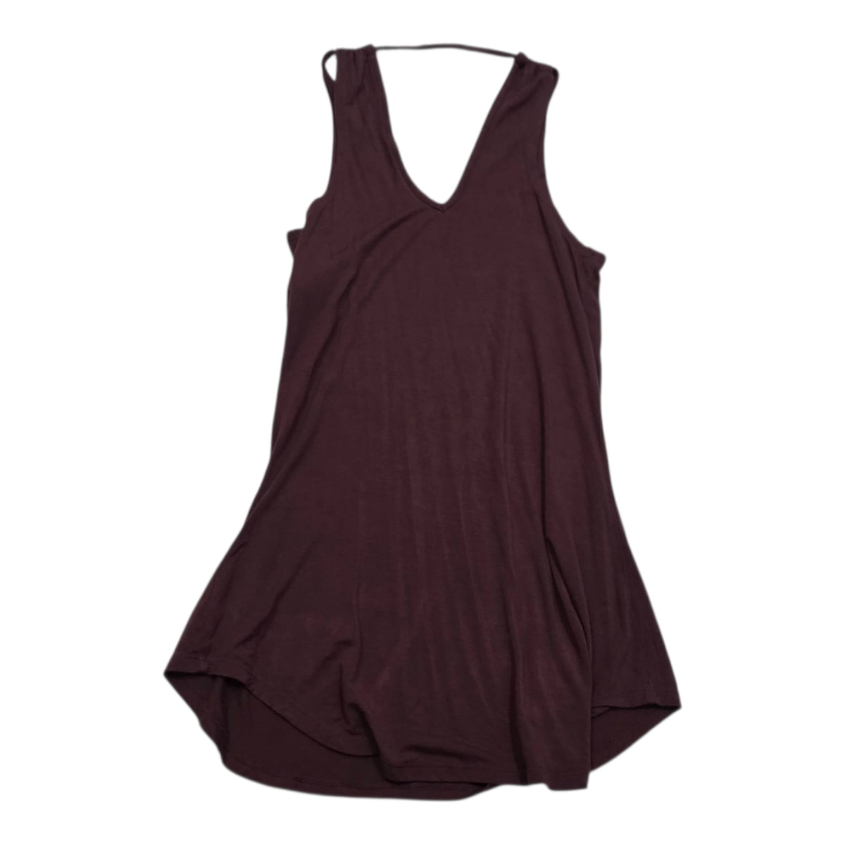 Playera Gymshark Sin Mangas Color Vino Talla Chica