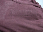 Playera Gymshark Sin Mangas Color Vino Talla Chica
