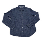 Camisa Tommy Hilfiger De Mujer Talla Chica Azul Acero