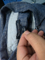 Camisa Tommy Hilfiger De Mujer Talla Chica Azul Acero