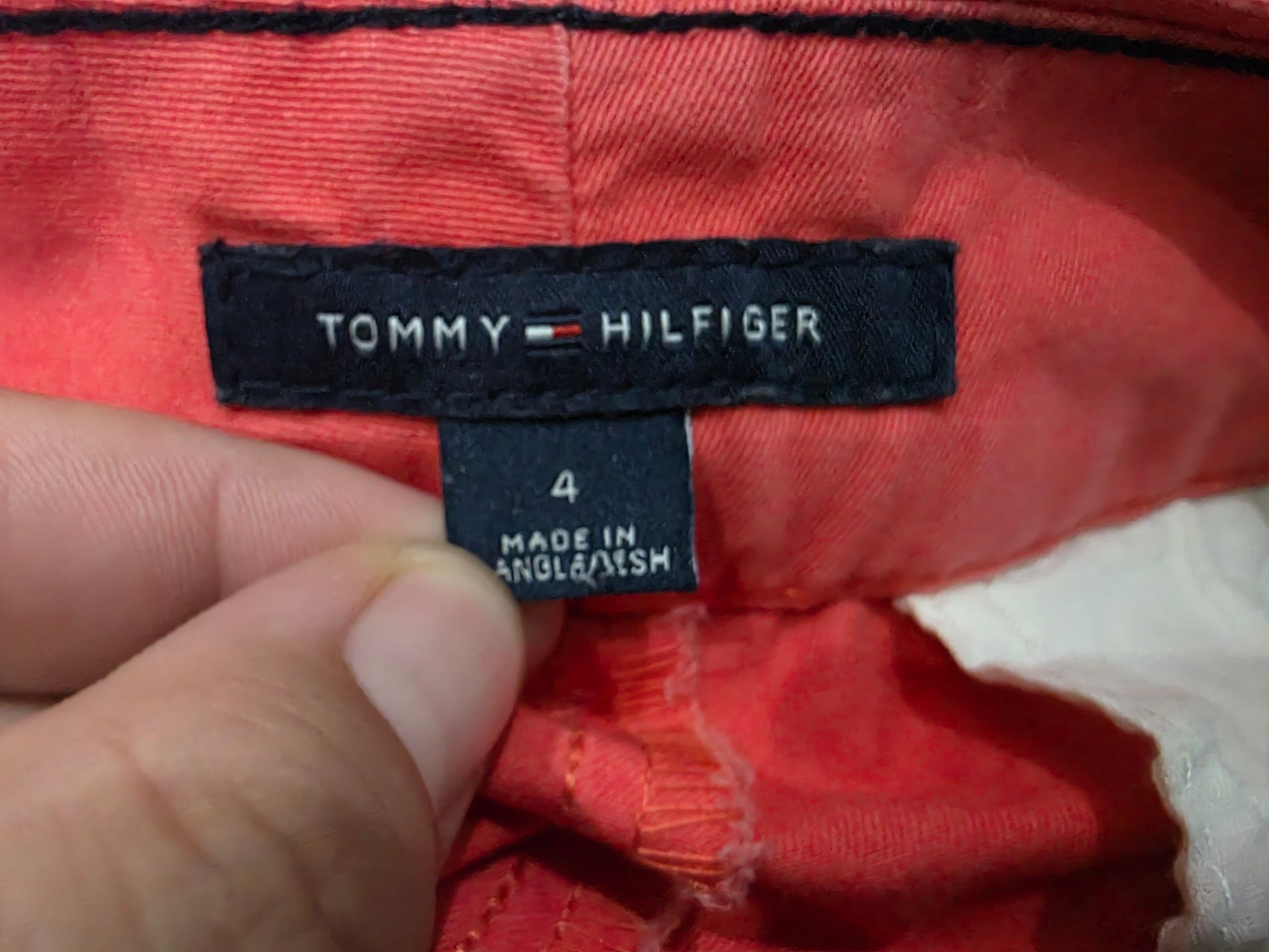Short Tommy Hilfiger De Mujer Talla 4 Coral