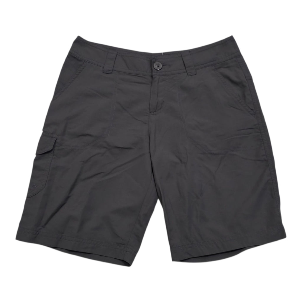 Bermuda Columbia De Mujer Talla 3 10l Color Gris