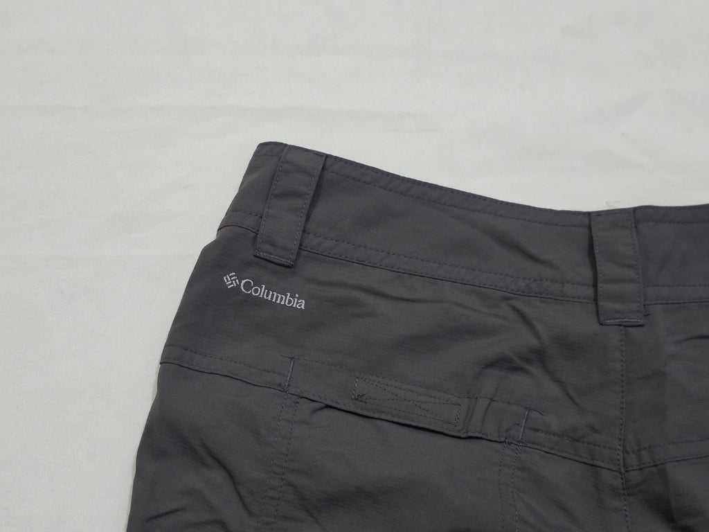 Bermuda Columbia De Mujer Talla 3 10l Color Gris
