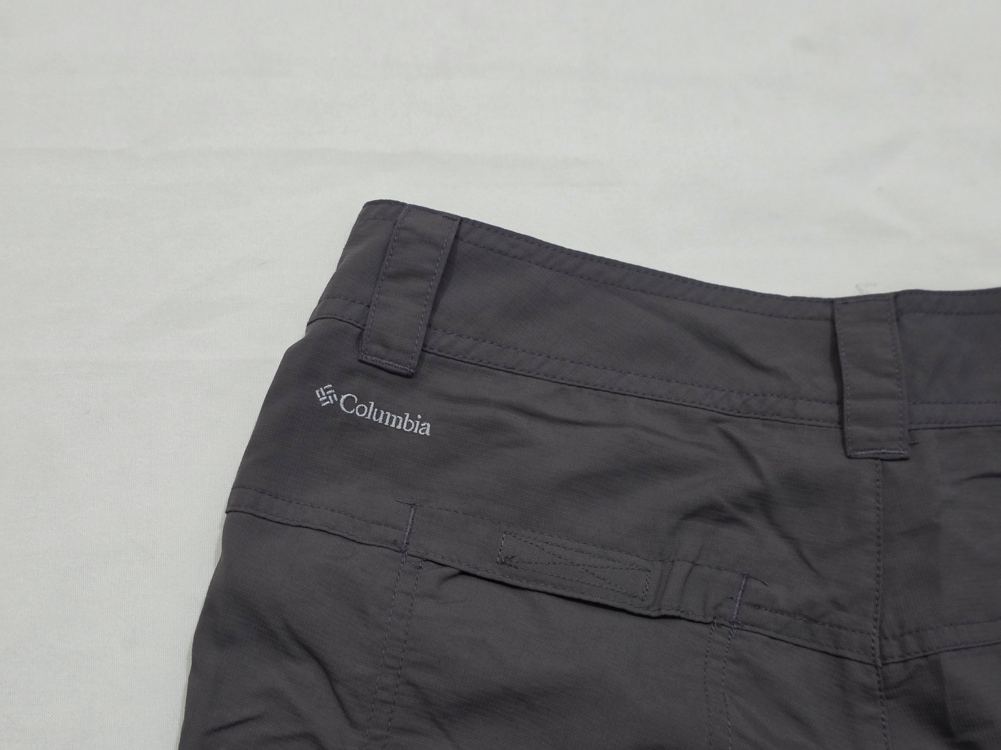Bermuda Columbia De Mujer Talla 3 10l Color Gris