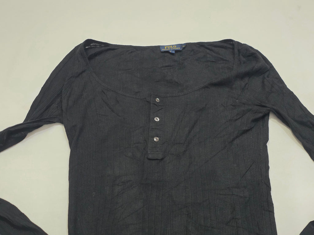 Playera Polo Ralph Lauren De Mujer Talla Chica Color Negro