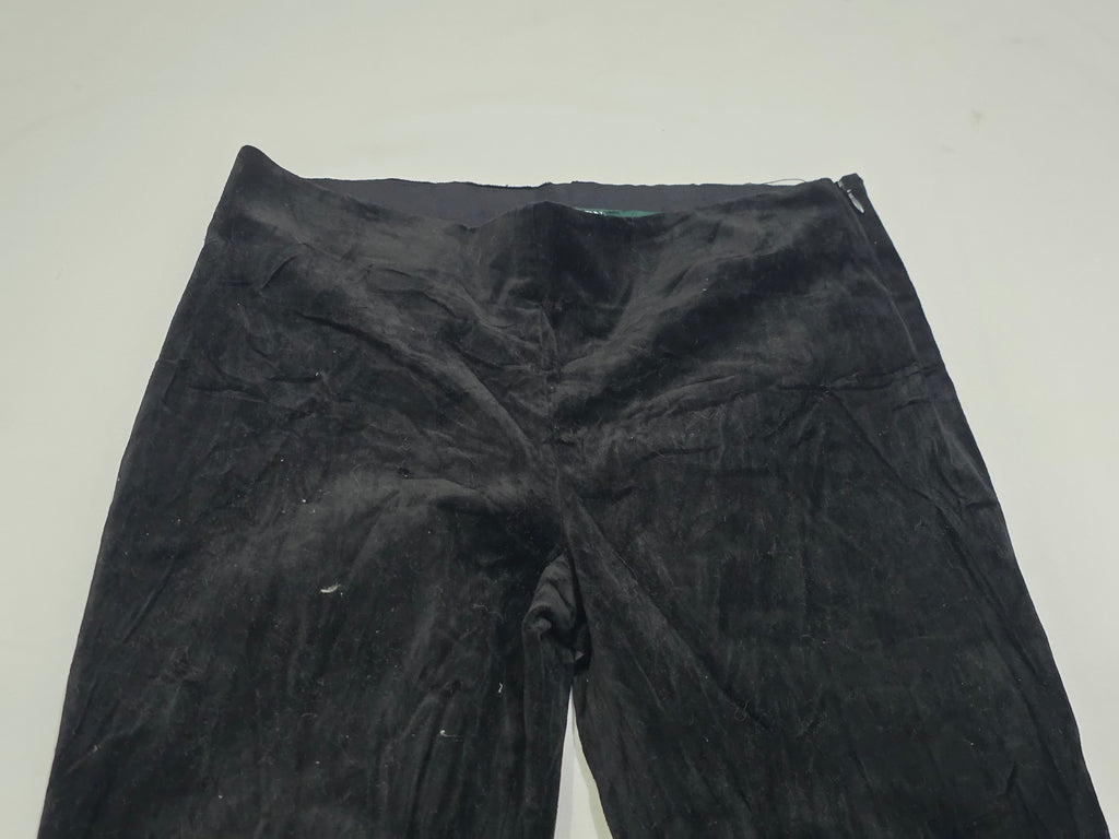 Pantalon Ralph Lauren De Terciopelo Talla 4 Color Negro