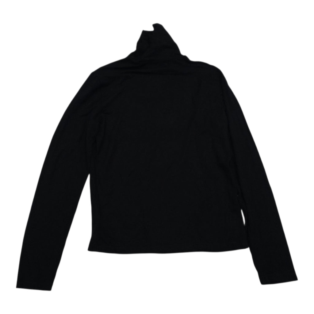 Blusa Ralph Lauren Rayon Turtle Neck Negro Mujer Mediano