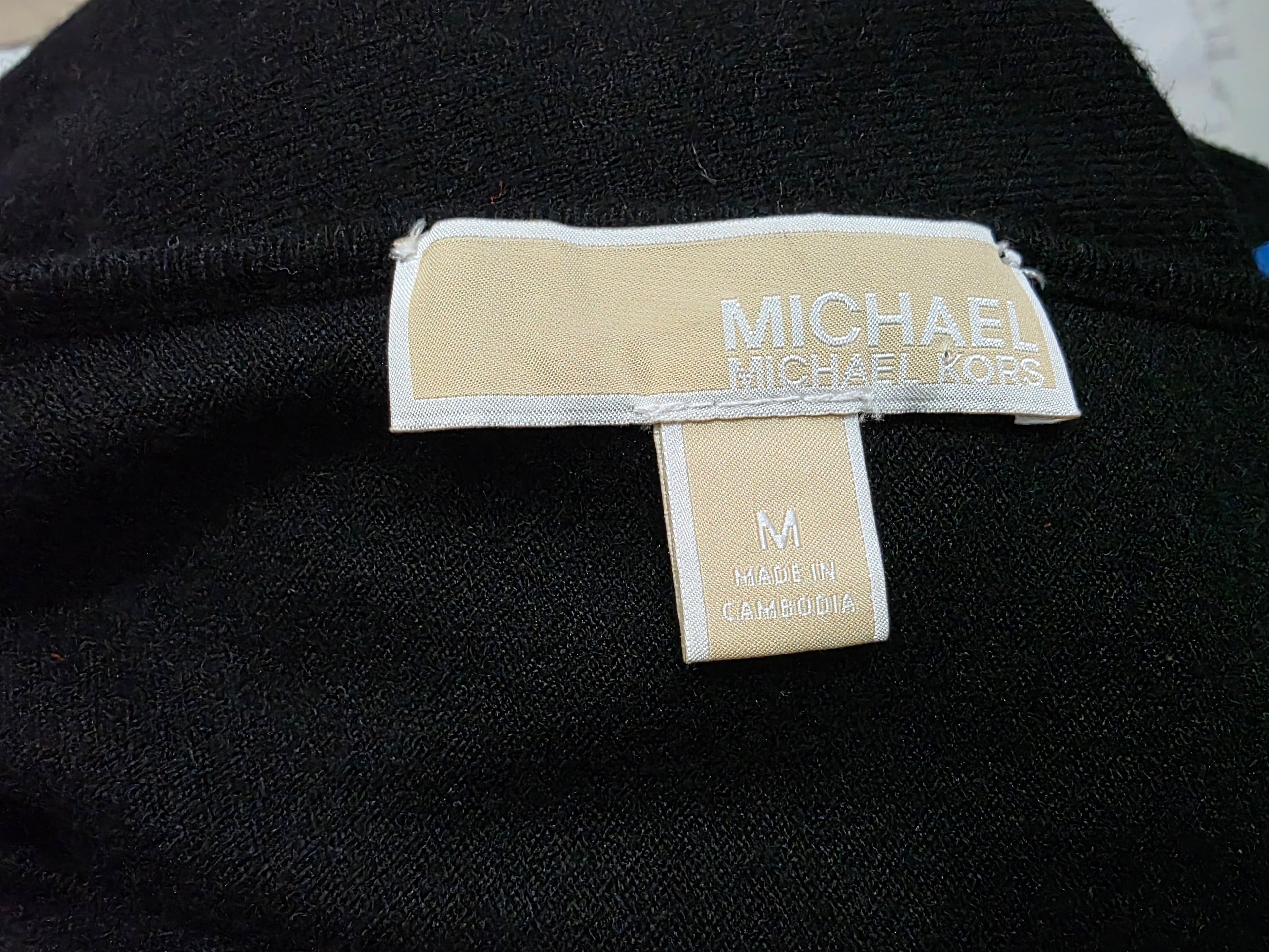 Sueter Michael Kors Color Negro De Mujer Talla Mediana