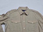 Camisa Ralph Lauren Sport De Mujer Talla 10 Color Cafe