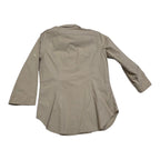 Camisa Ralph Lauren Sport De Mujer Talla 10 Color Cafe