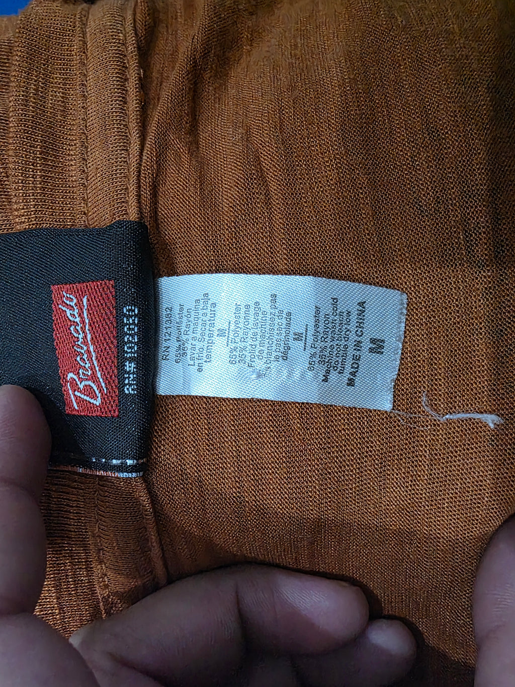 Playera Harley Davidson De Mujer Talla Mediana Color Naranja