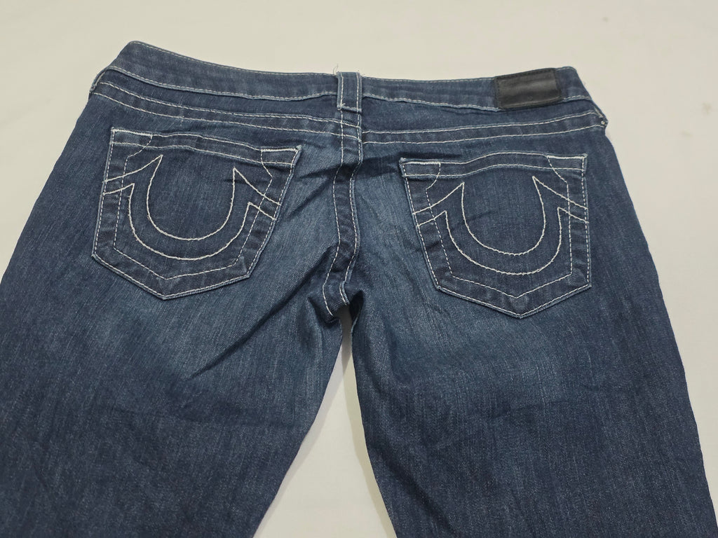 Pantalon True Religion Talla 28 Mujer Stella De Mezclilla