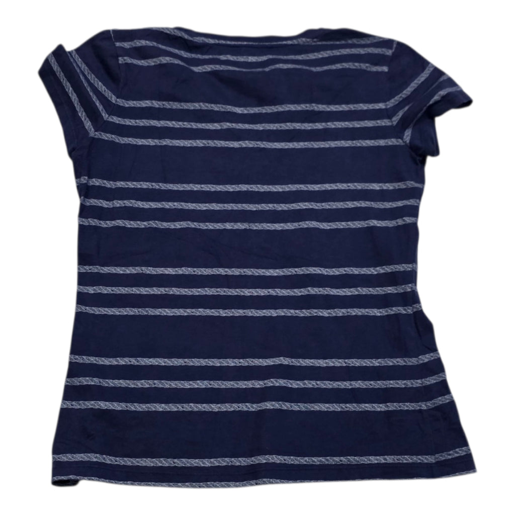 Playera Tommy Hilfiger Mujer Talla Mediana Azul Manga Corta