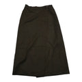 Falda Ralph Lauren Larga De Lana Cafe De Mujer Talla 10