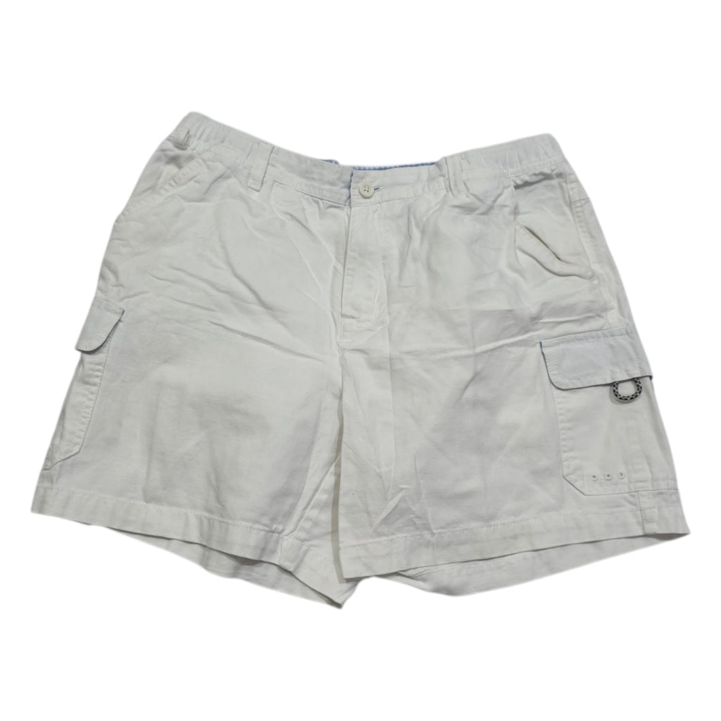 Bermuda Columbia De Mujer Talla Mediana Blanco