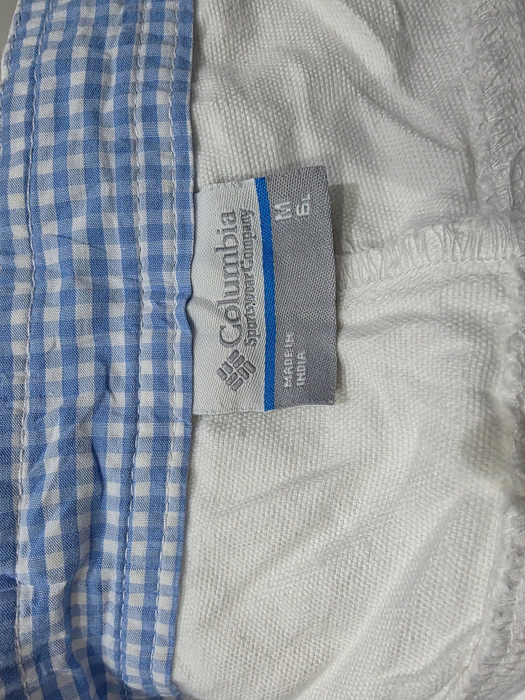 Bermuda Columbia De Mujer Talla Mediana Blanco