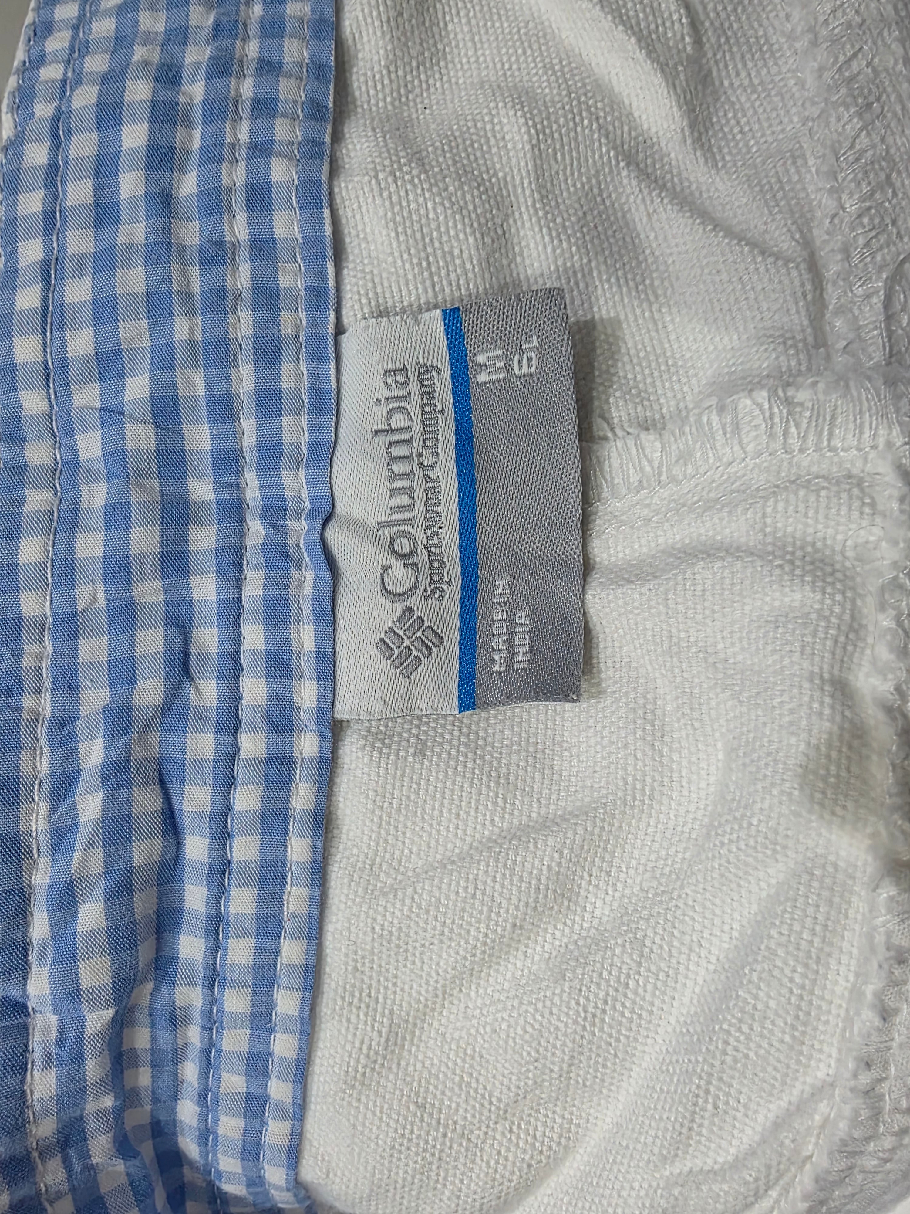 Bermuda Columbia De Mujer Talla Mediana Blanco