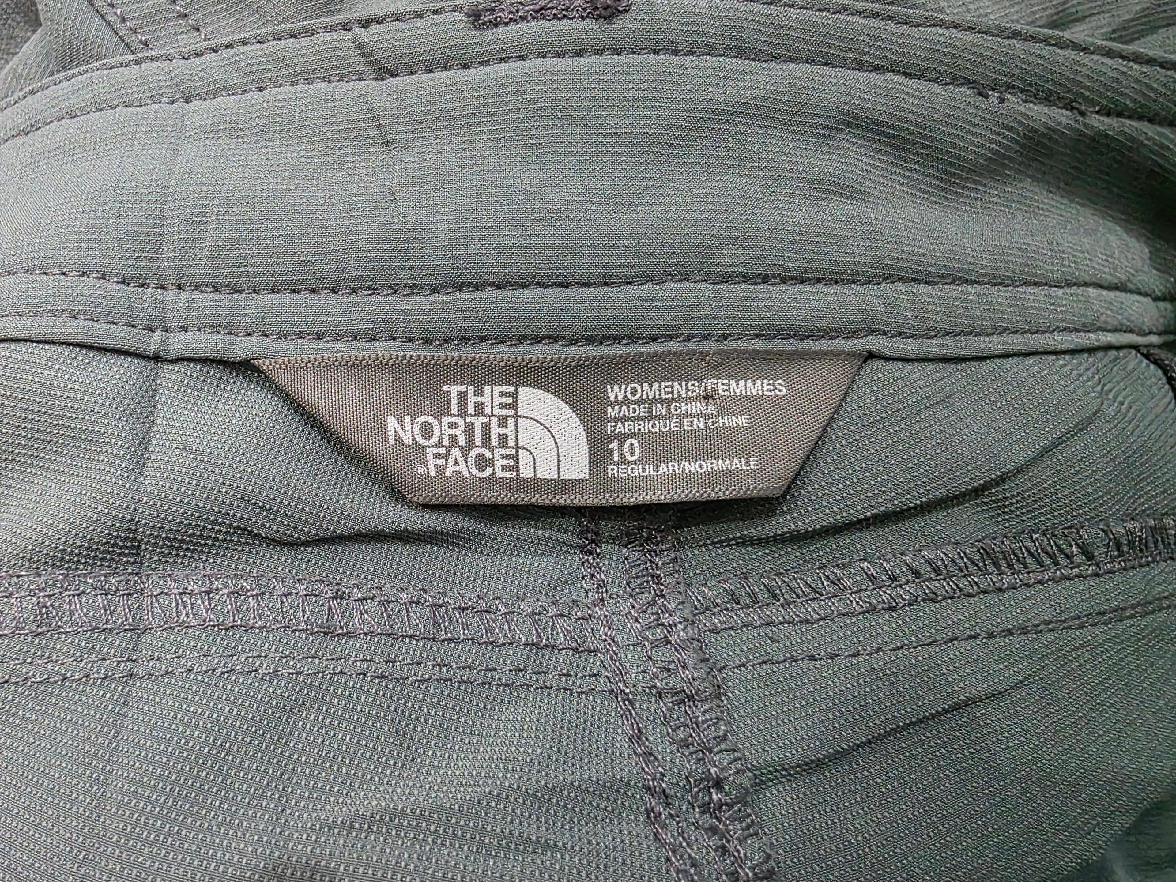 Short The North Face Talla 10 Regular Color Verde De Mujer