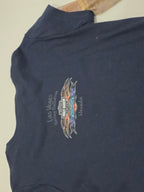 Playera Harley Davidson Mujer Talla Grande Azul Con Mangas
