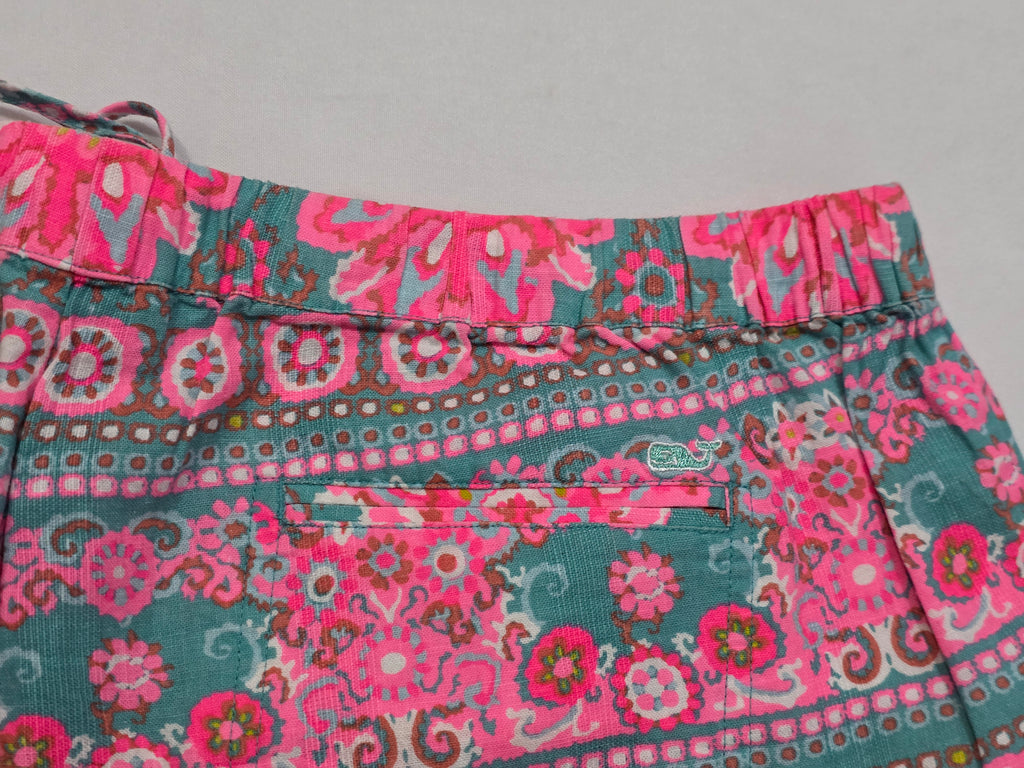 Short Vineyard Vines Mujer Talla Grande Rosa Fosforescente
