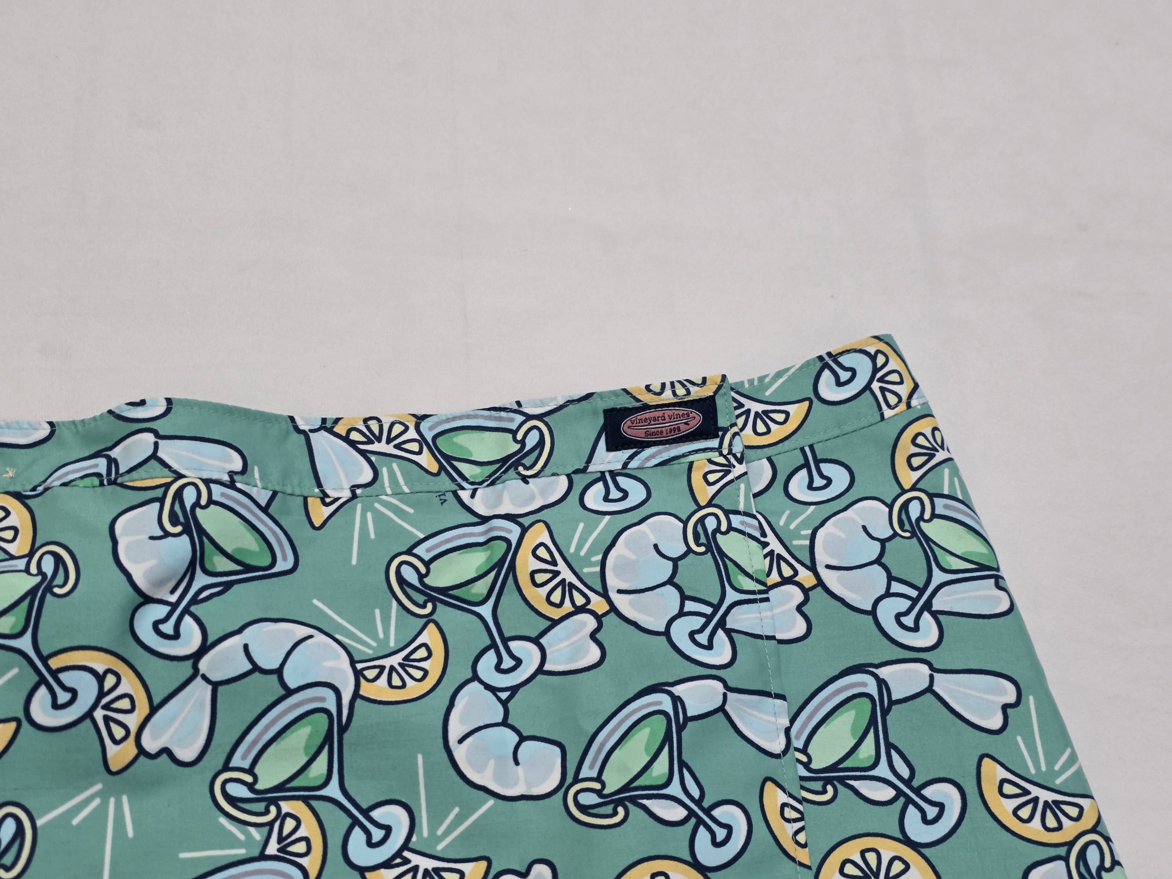 Falda Vineyard Vines De Mujer Talla Grande Color Verde
