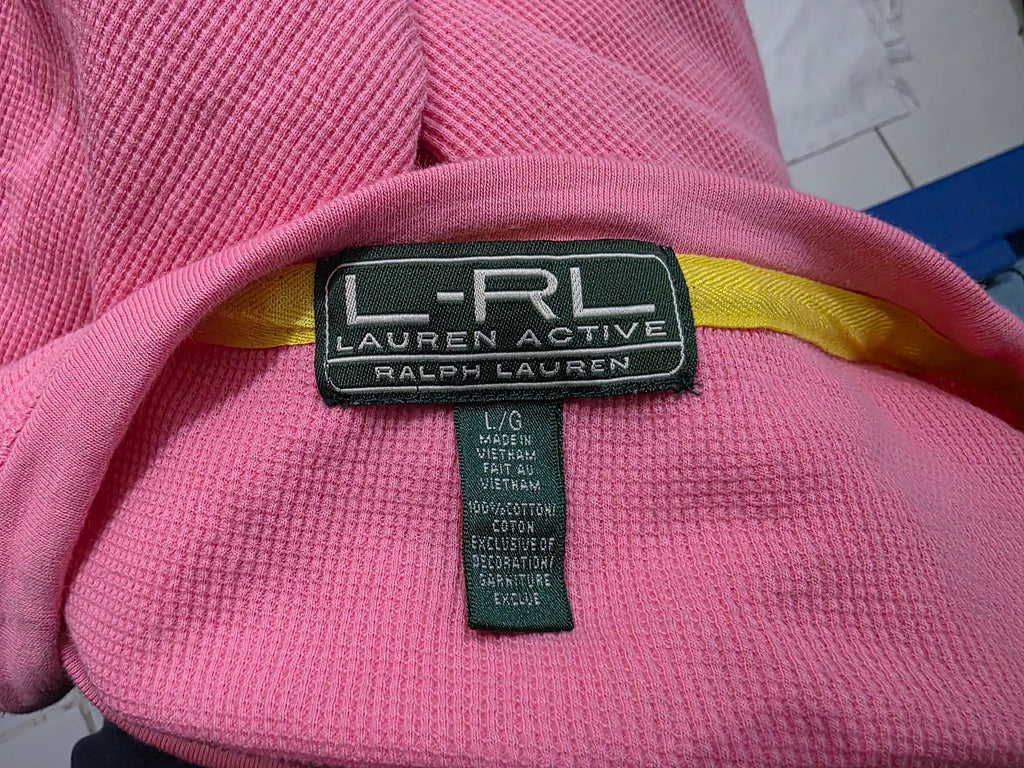 Playera Ralph Lauren Active Rosa De Mujer Talla Grande