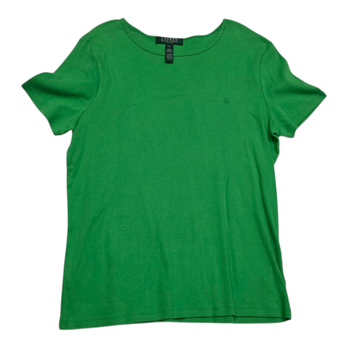 Playera Ralph Lauren Grande Petite Color Verde Manga Corta