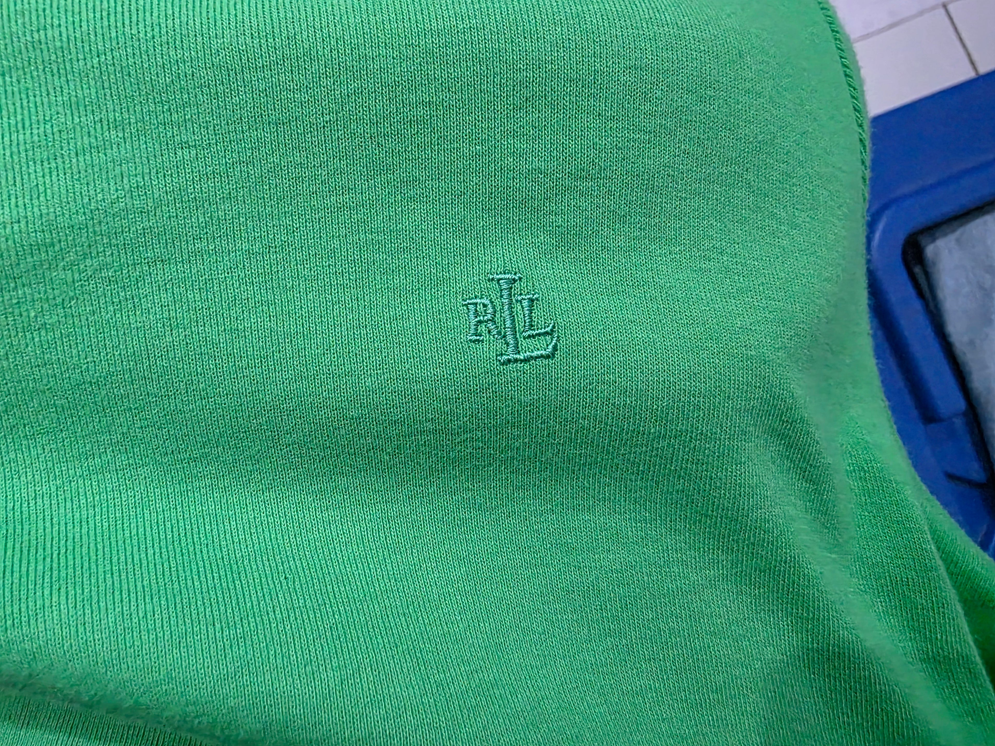 Playera Ralph Lauren Grande Petite Color Verde Manga Corta