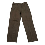 Pantalon De Vestir Ralph Lauren Talla 12 Cafe Cuadriculado