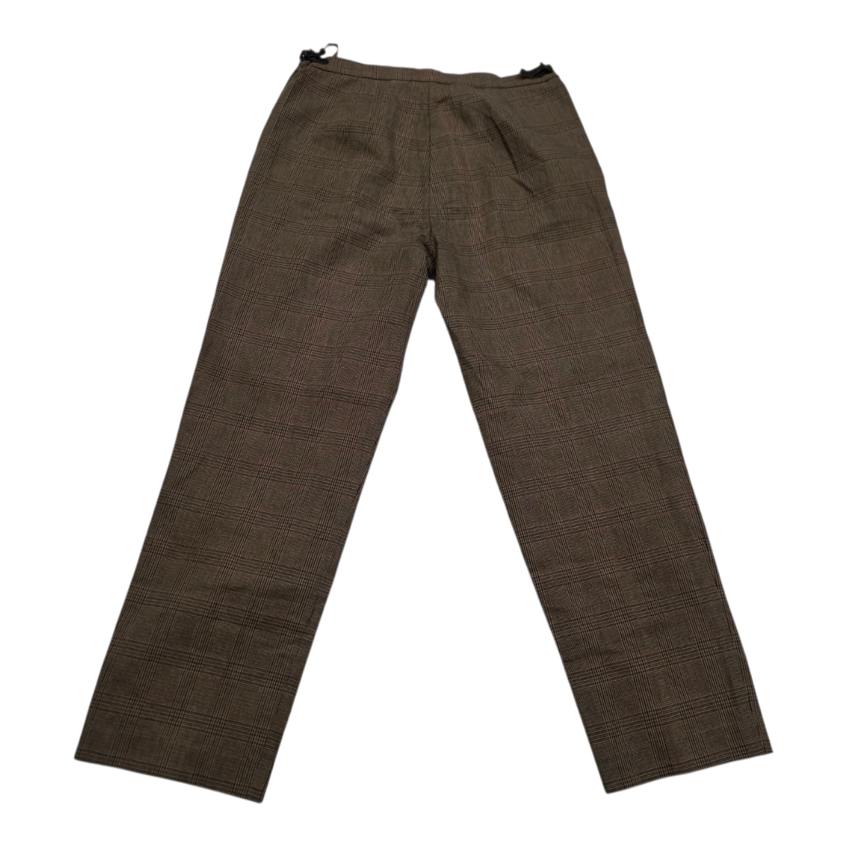 Pantalon De Vestir Ralph Lauren Talla 12 Cafe Cuadriculado