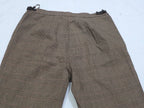 Pantalon De Vestir Ralph Lauren Talla 12 Cafe Cuadriculado