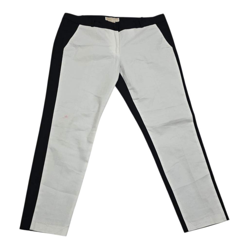 Pantalon Michael Kors De Mujer Talla 12 Petite Bicolor