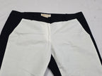 Pantalon Michael Kors De Mujer Talla 12 Petite Bicolor