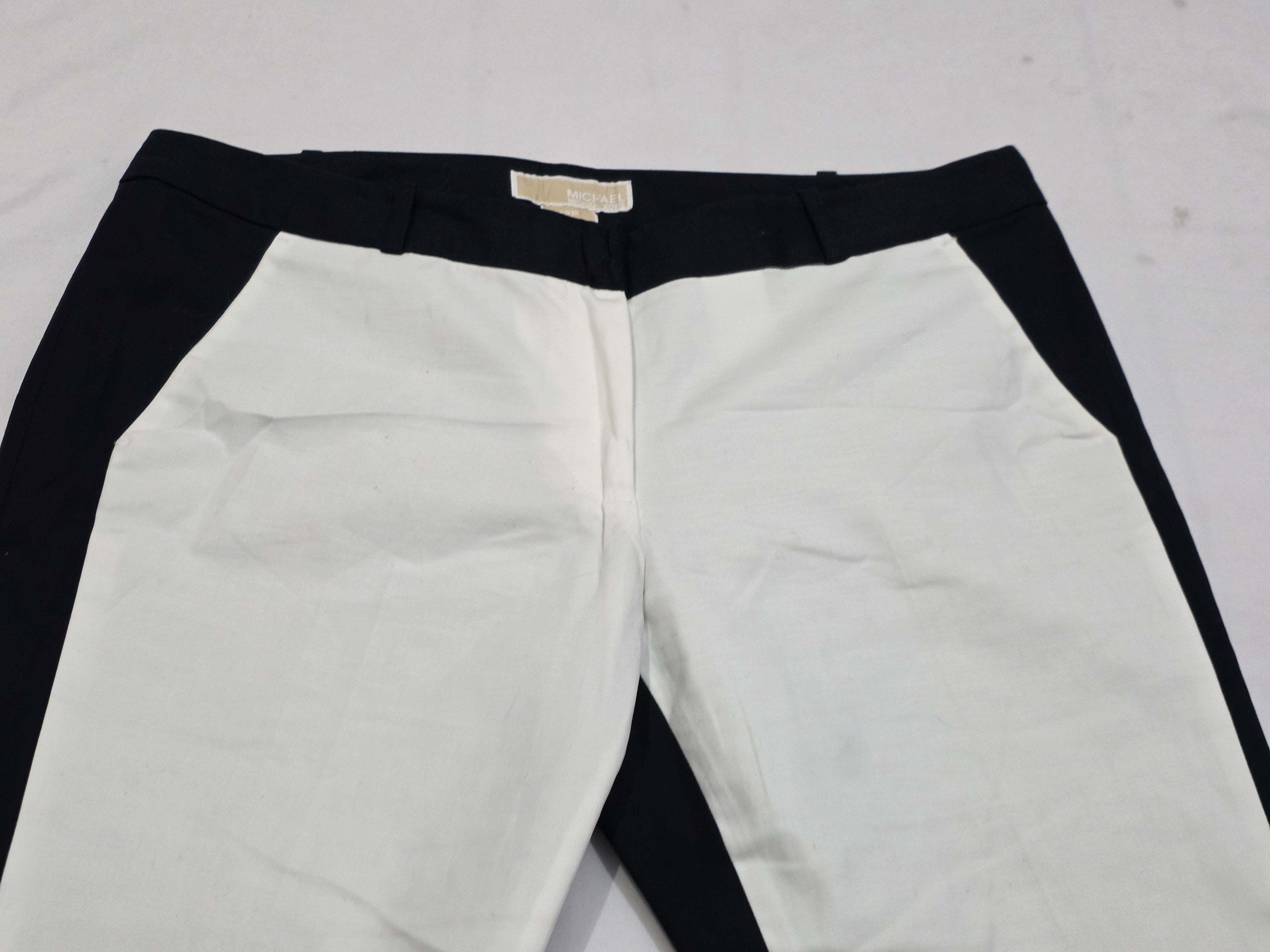 Pantalon Michael Kors De Mujer Talla 12 Petite Bicolor