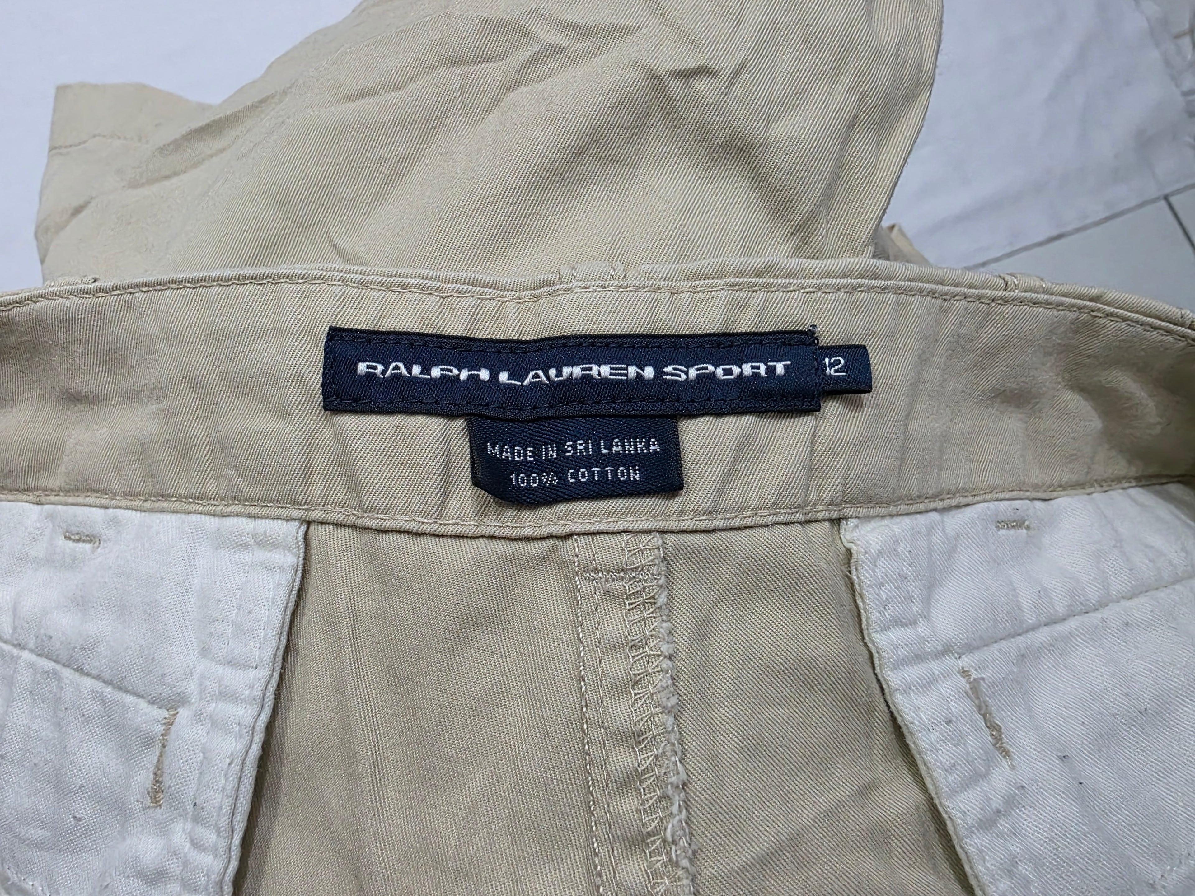 Short Ralph Lauren Sport De Mujer Talla 12 Color Cafe