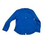Camisa Columbia De Mujer Talla Grande Azul Pfg