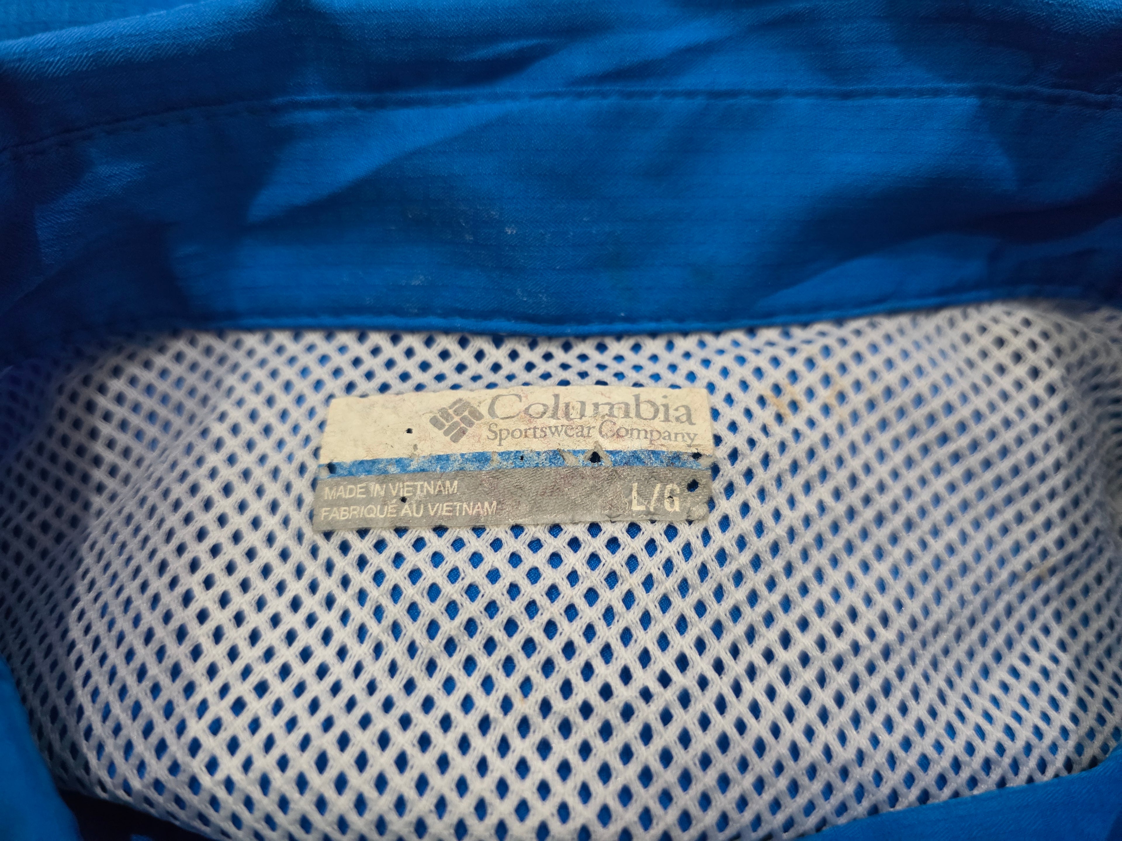 Camisa Columbia De Mujer Talla Grande Azul Pfg