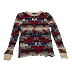 Playera Ralph Lauren Figuras Talla Grande Rojo/azul/cafe