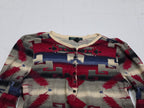 Playera Ralph Lauren Figuras Talla Grande Rojo/azul/cafe