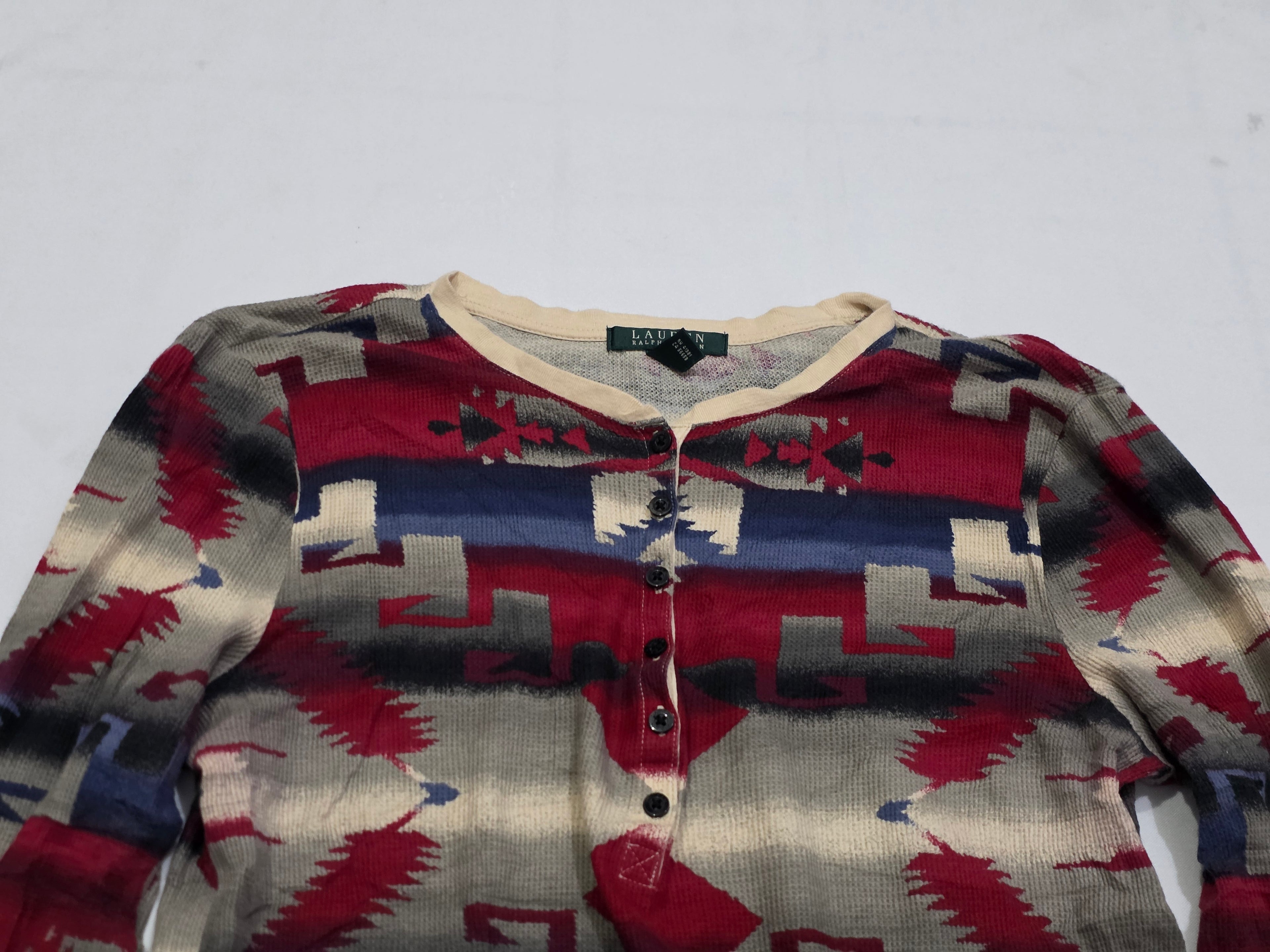 Playera Ralph Lauren Figuras Talla Grande Rojo/azul/cafe