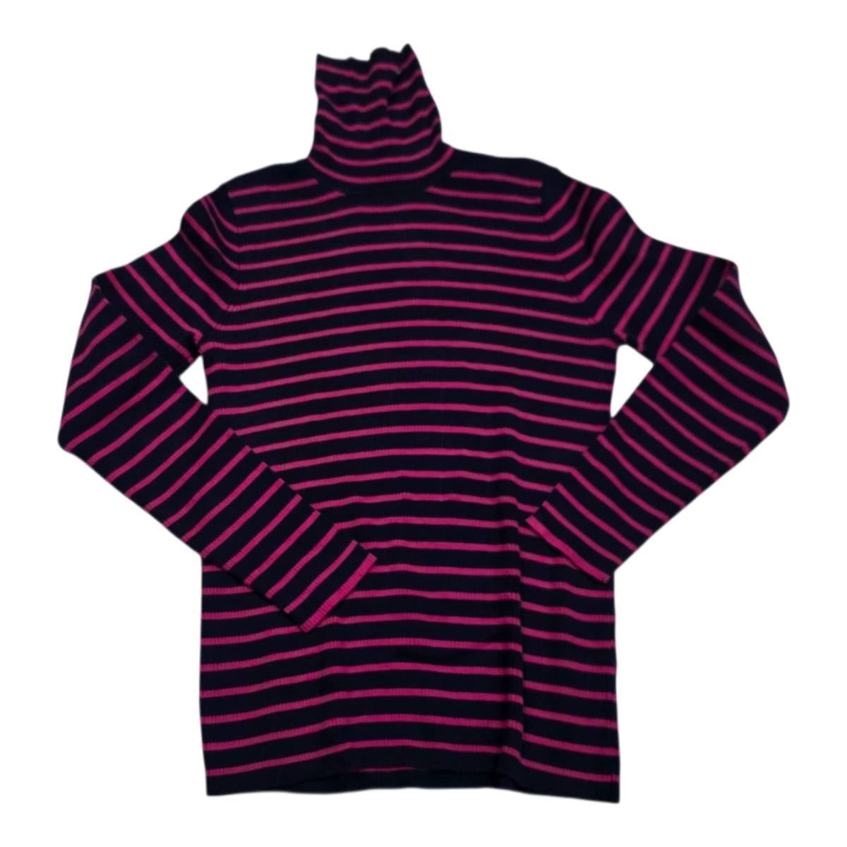 Sueter Ralph Lauren Mujer Extra Grande Rosa/negro Rayas