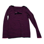 Sueter Ralph Lauren Mujer Extra Grande Rosa/negro Rayas