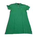 Vestido Ralph Lauren Mujer Extra Grande Verde Poni Amarillo