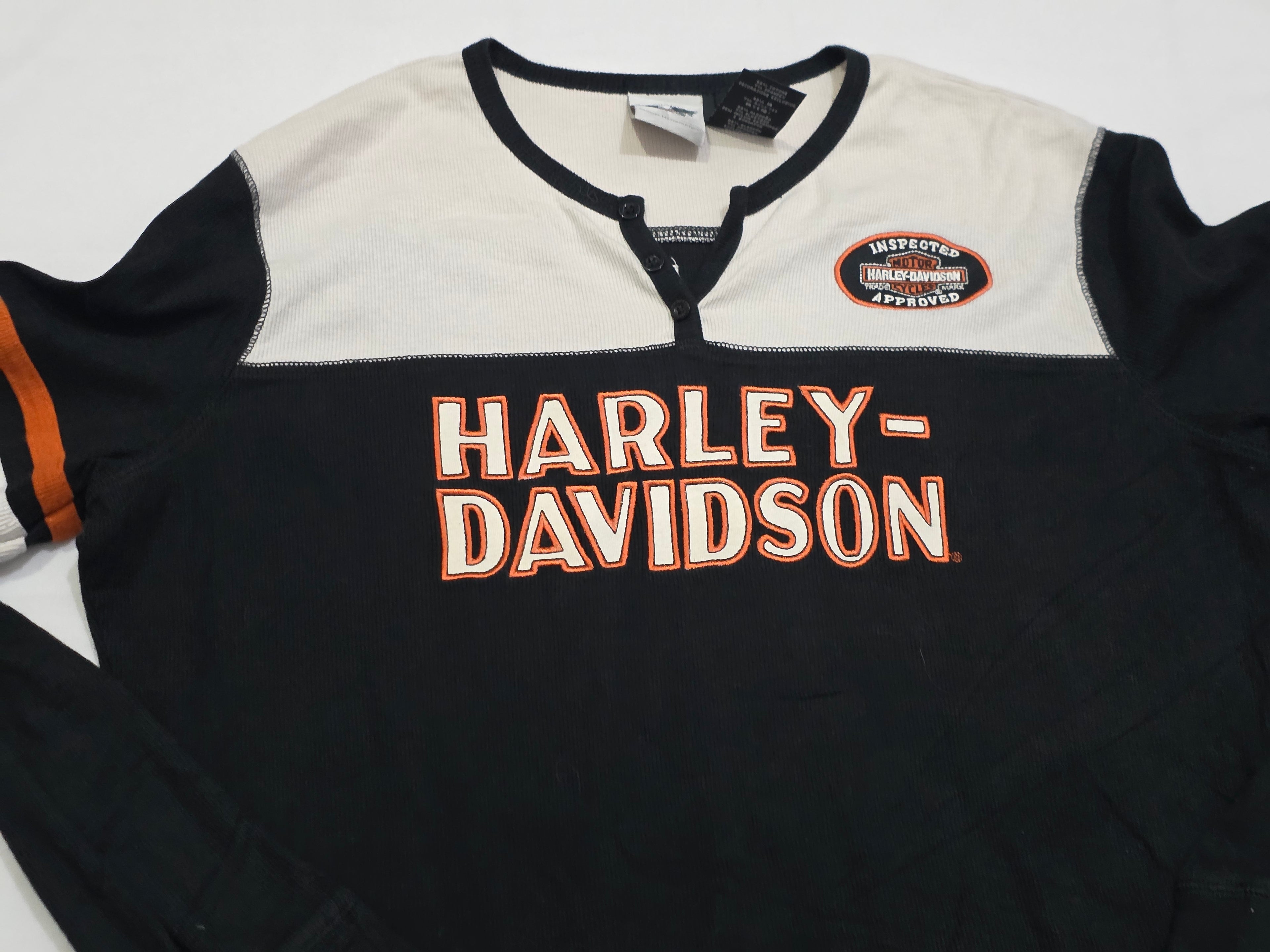 Playera Harley Davidson De Mujer Talla Extra Grande Negra