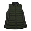 Chaleco Columbia De Pluma Color Verde Mujer Talla Chica